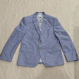 Classic Club Modern Fit Boys  Blue Blazer Size 16